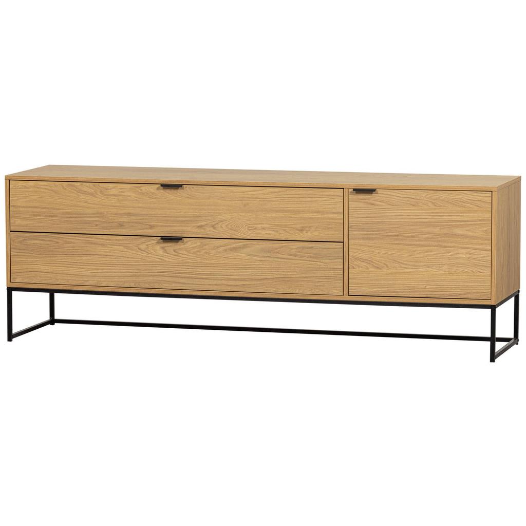 WOOOD WOOOD Silas Tv Meubel - Essen - Blacknight - 60x180x44