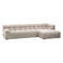 WOOOD hoekbank Allure - naturel