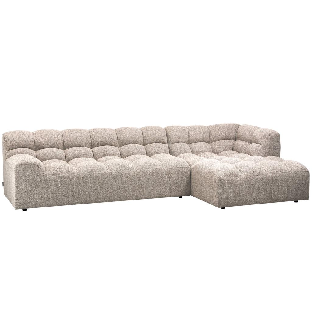 WOOOD WOOOD Allure Chaise Longue Bank Rechts - Stof - Naturel - 79x324x165