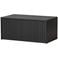 WOOOD New Gravure Kistbank - Essen - Espresso - 40x88x50
