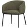 WOOOD Leon Eetkamerstoel - Bouclé  - Naturel Melange - 77x61x63