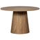 WOOOD WOOOD Maan Eettafel - MDF - Donkerbruin - 75x120x120