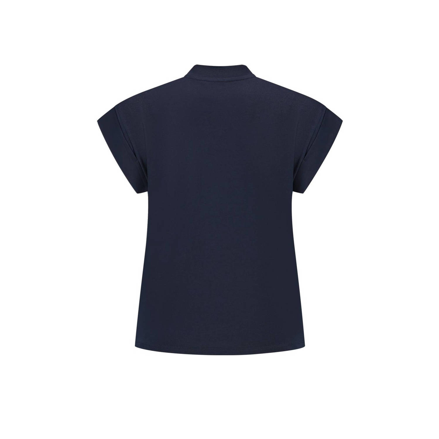 NIKKIE T-shirt donkerblauw