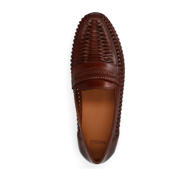 thumbnail: Manfield leren loafers cognac