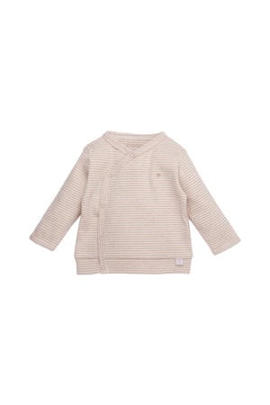 baby gestreepte longsleeve zand