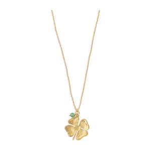 ketting Paradise Aventurijn goudkleurig