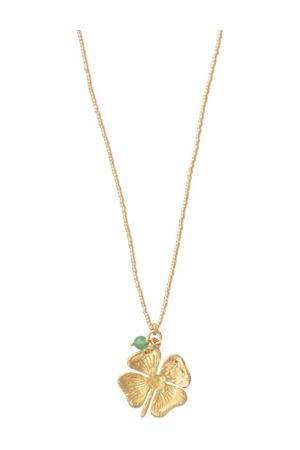 ketting Paradise Aventurijn goudkleurig