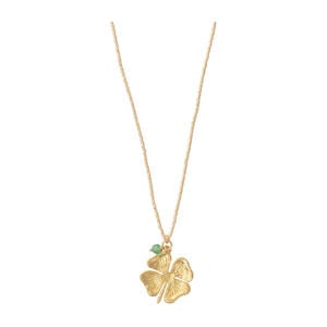 ketting Paradise Aventurijn goudkleurig