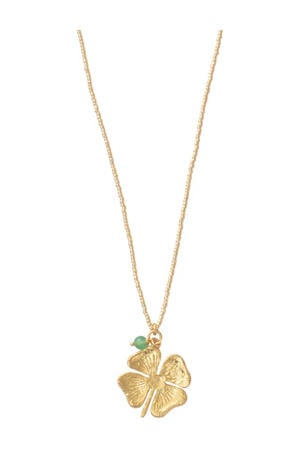 ketting Paradise Aventurijn goudkleurig