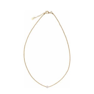 ketting Flora Rozenkwarts goudkleurig