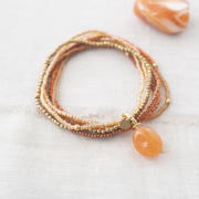 thumbnail: A Beautiful Story armband Nirmala Carneool