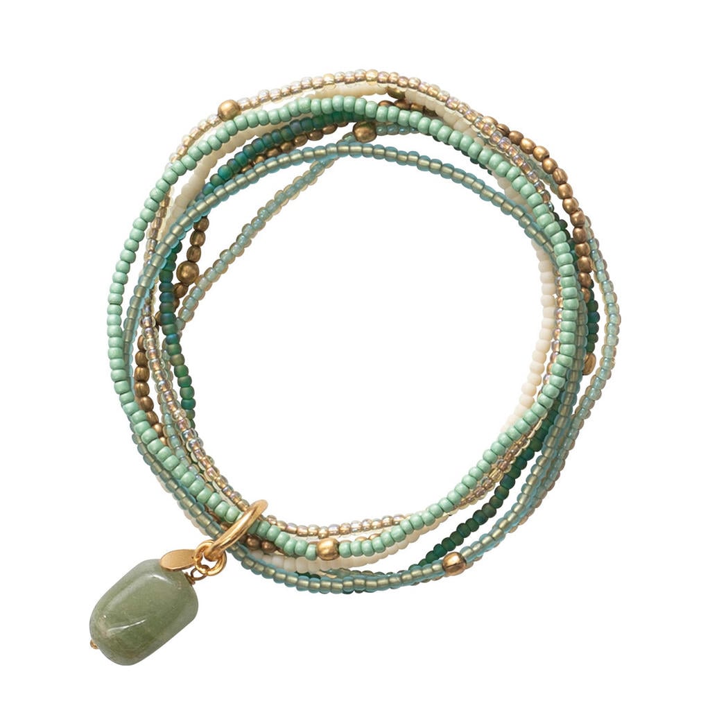 A Beautiful Story armband Nirmala Aventurijn