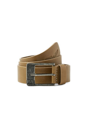 leren riem lichtbruin