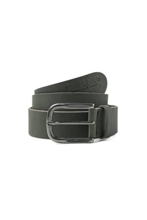 leren riem donkergroen