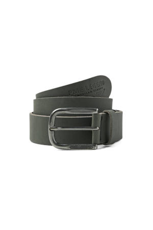 leren riem donkergroen