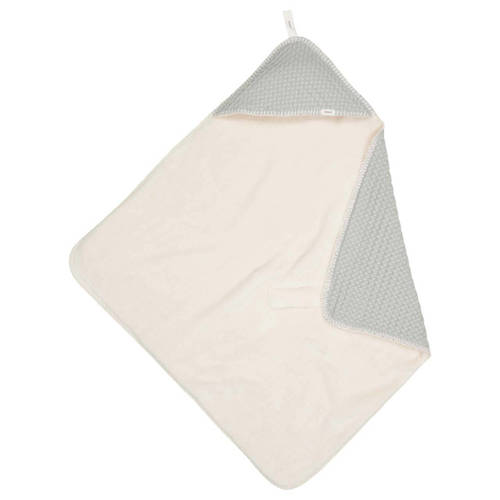 Koeka omslagdoek Oslo met teddy blauw afbeelding