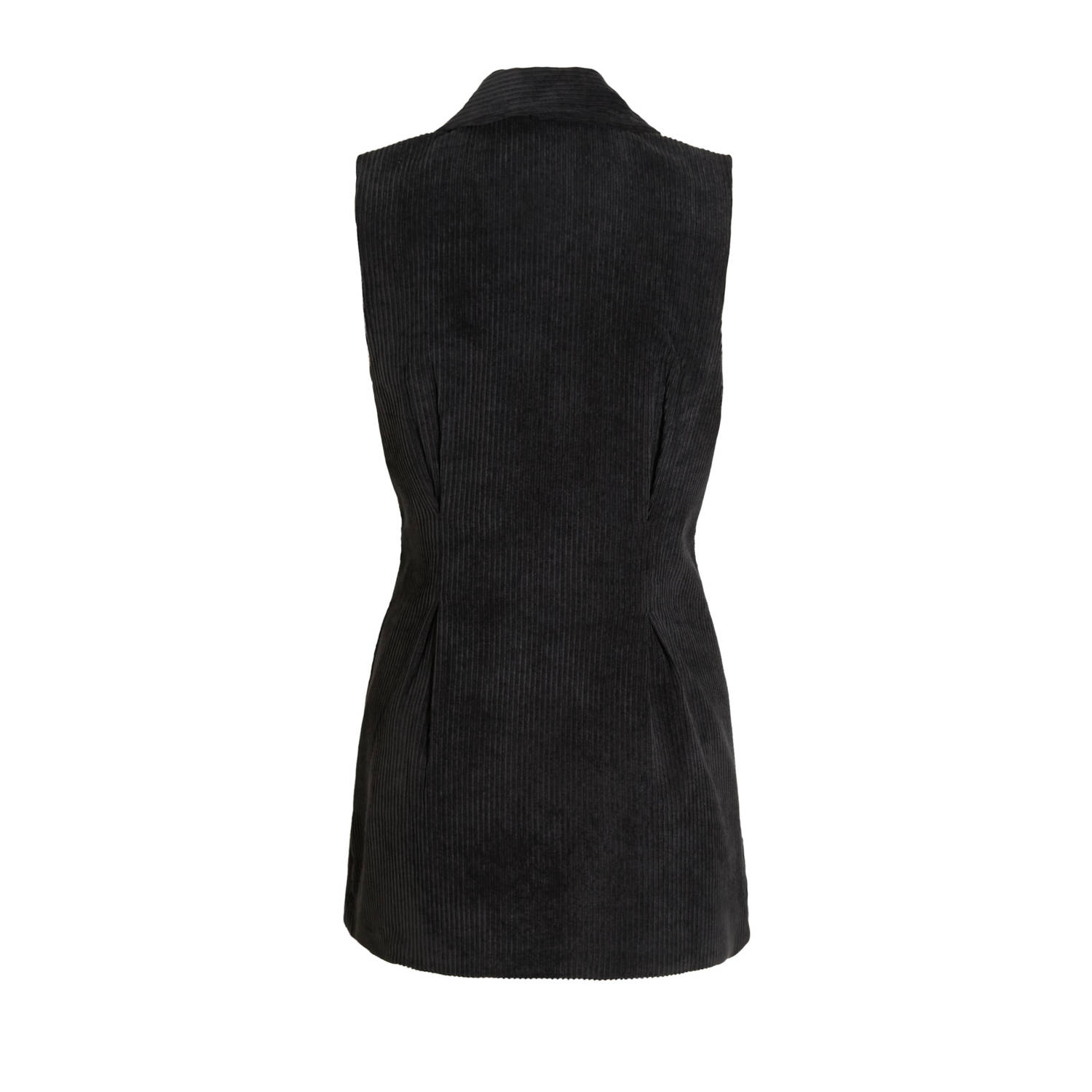 Ruby corduroy gilet zwart