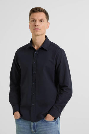 oxford overhemd marineblauw