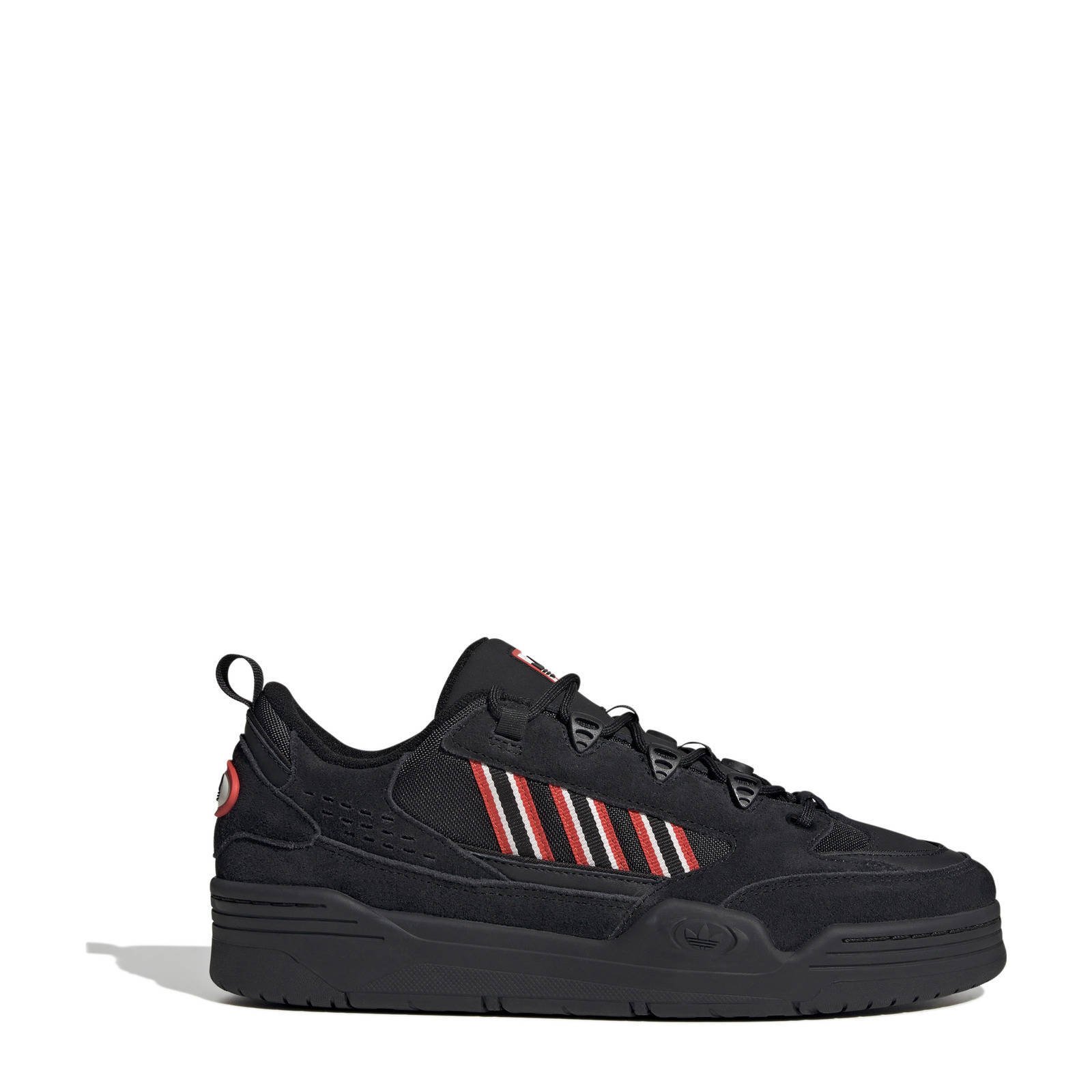 Adidas superstar zwart rood best sale