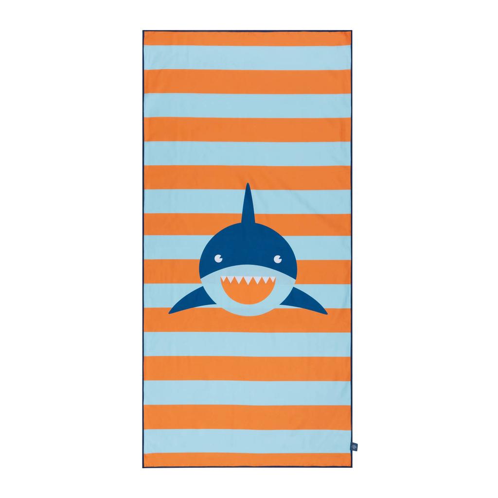 Swim Essentials kinderstrandlaken (135x65 cm) Oranje/blauw