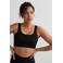 Aim'n sport-bh rib medium support Seamless zwart