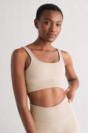thumbnail: Aim'n level 2 rib sportbh Seamless beige