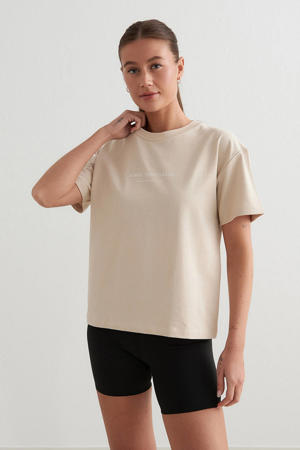 T-shirt Serif beige