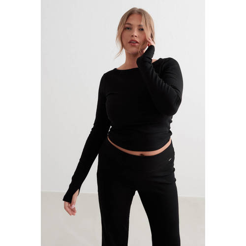 Aim'n rib top Ease zwart afbeelding