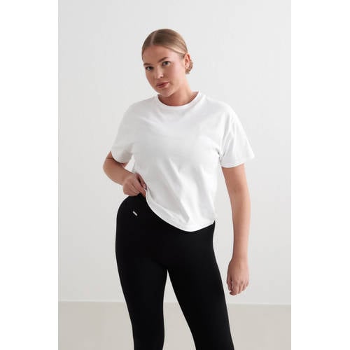 Aim'n T-shirt Boxy wit afbeelding