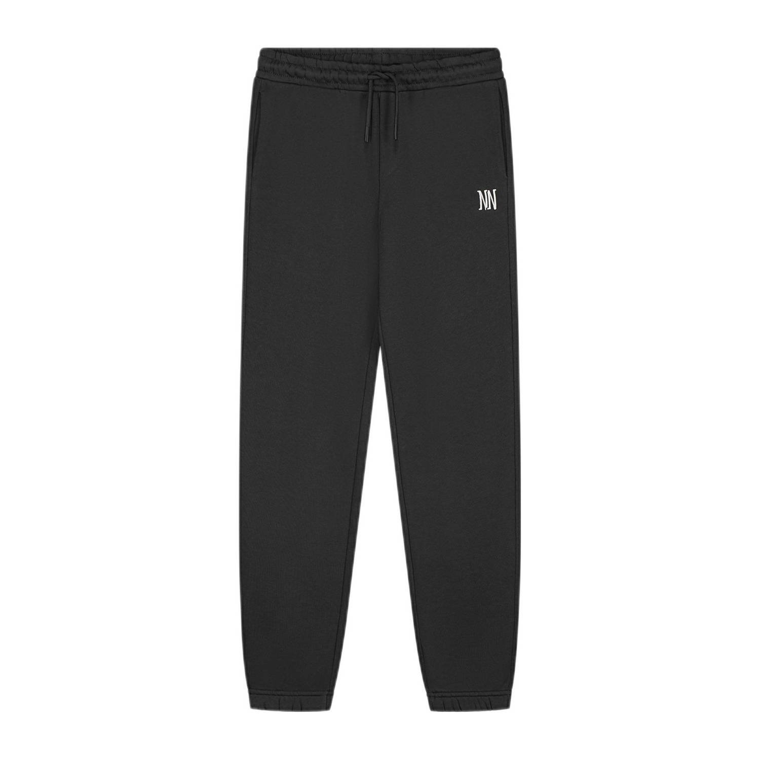 NIK&NIK joggingbroek Bruno zwart Jongens Sweat Effen 128