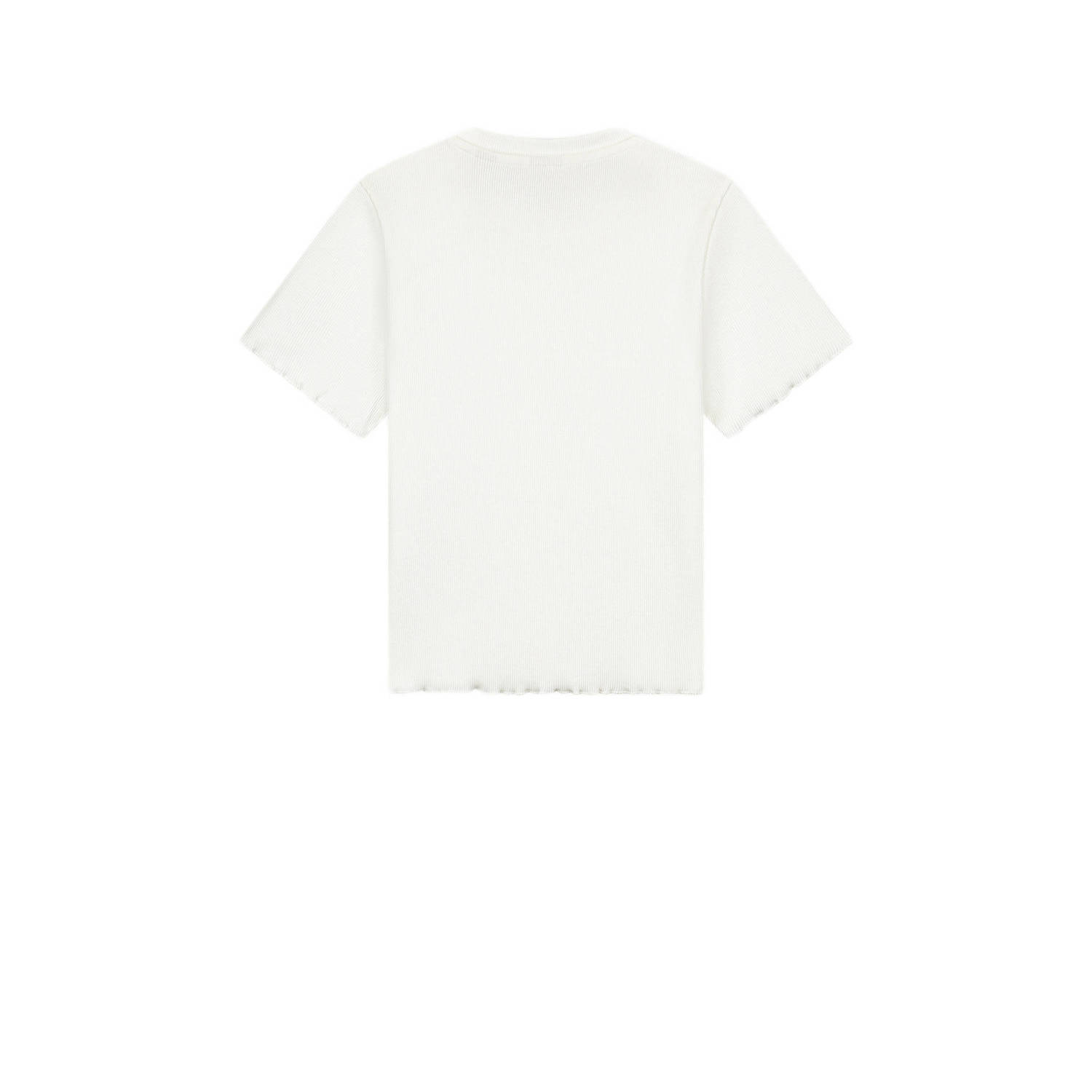 NIK&NIK T-shirt Rib offwhite