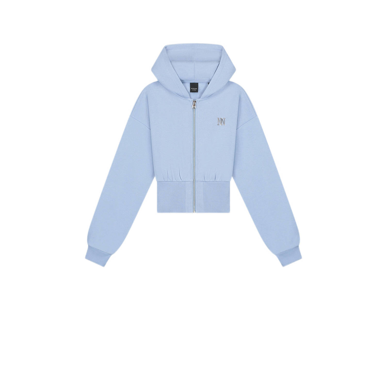 NIK&NIK sweatvest Fos lavendelblauw