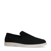 thumbnail: Manfield   suède loafers zwart