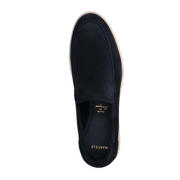 thumbnail: Manfield suède loafers donkerblauw