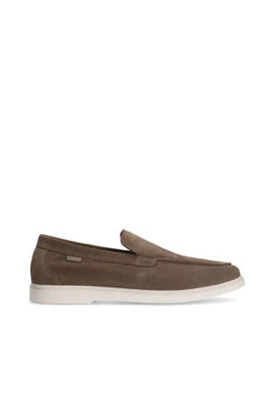 suède loafers taupe