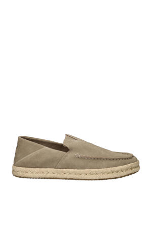 Alonso  suède espadrilles taupe