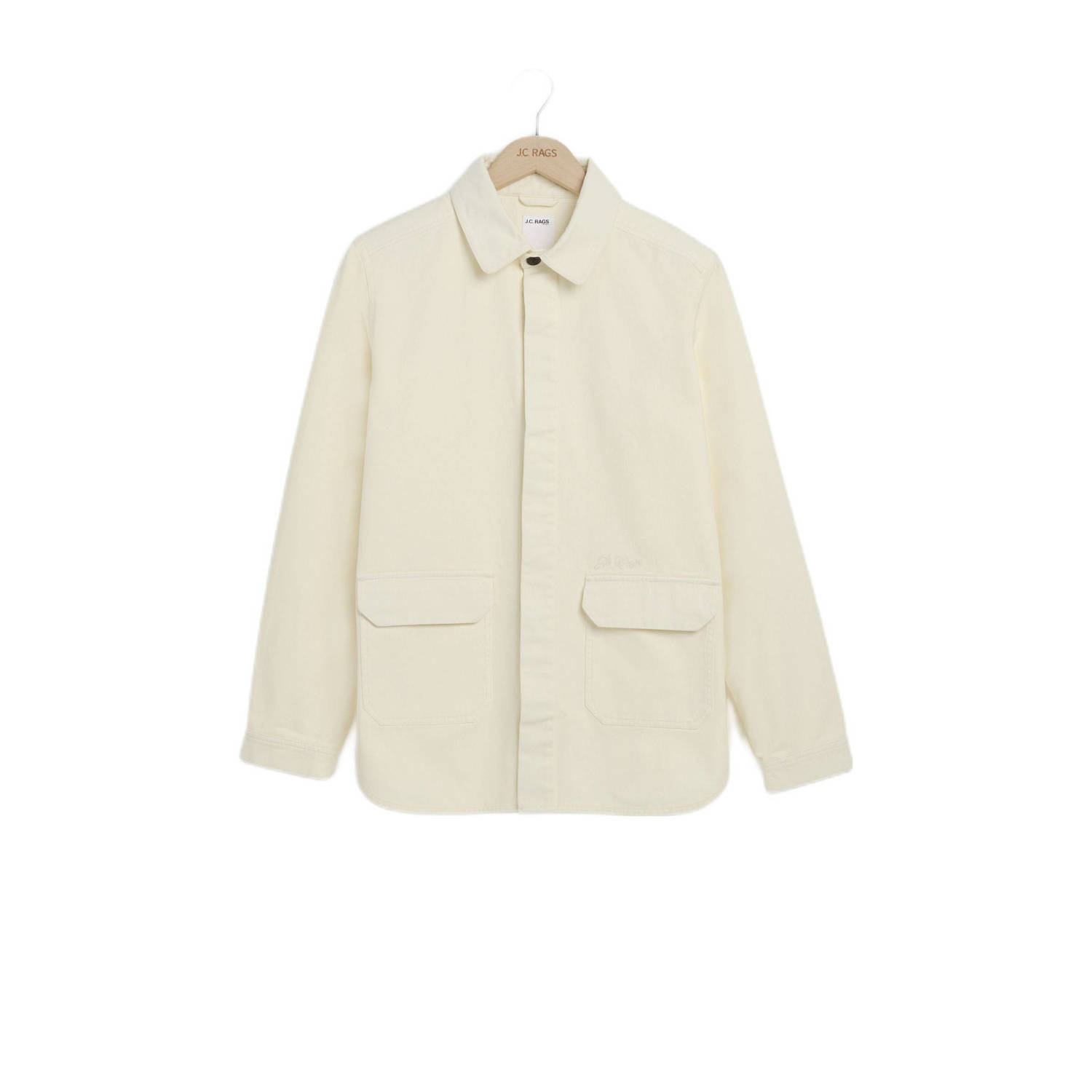 J.C. Rags regular fit overshirt RYLAND coconut milk