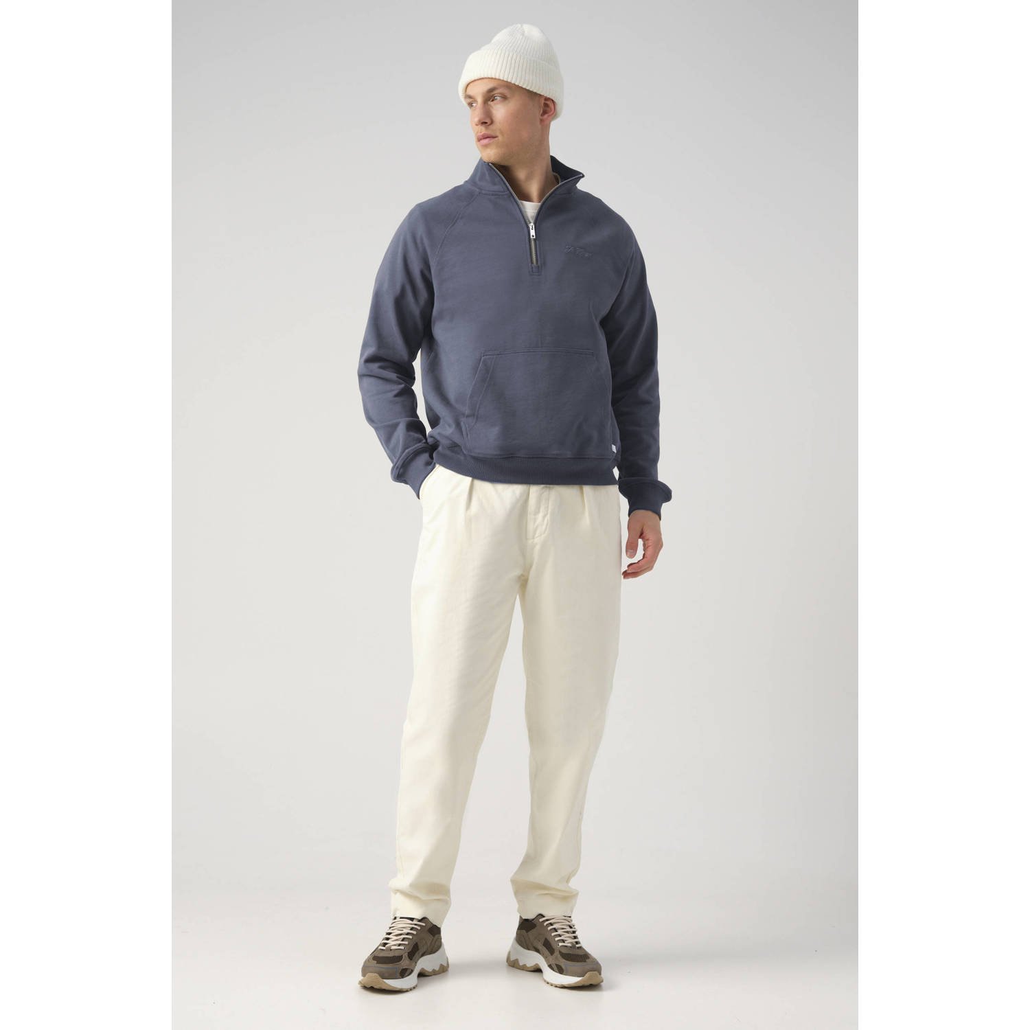 J.C. Rags sweater donkerblauw