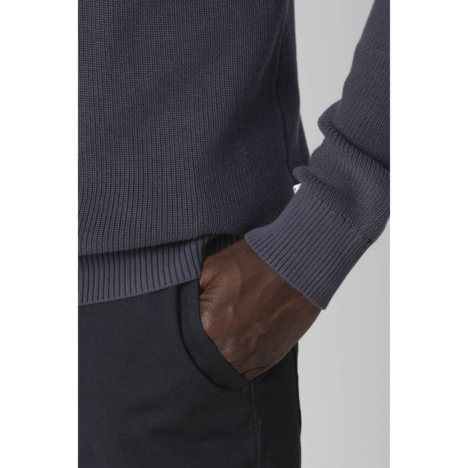 J.C. Rags gebreide trui blauw