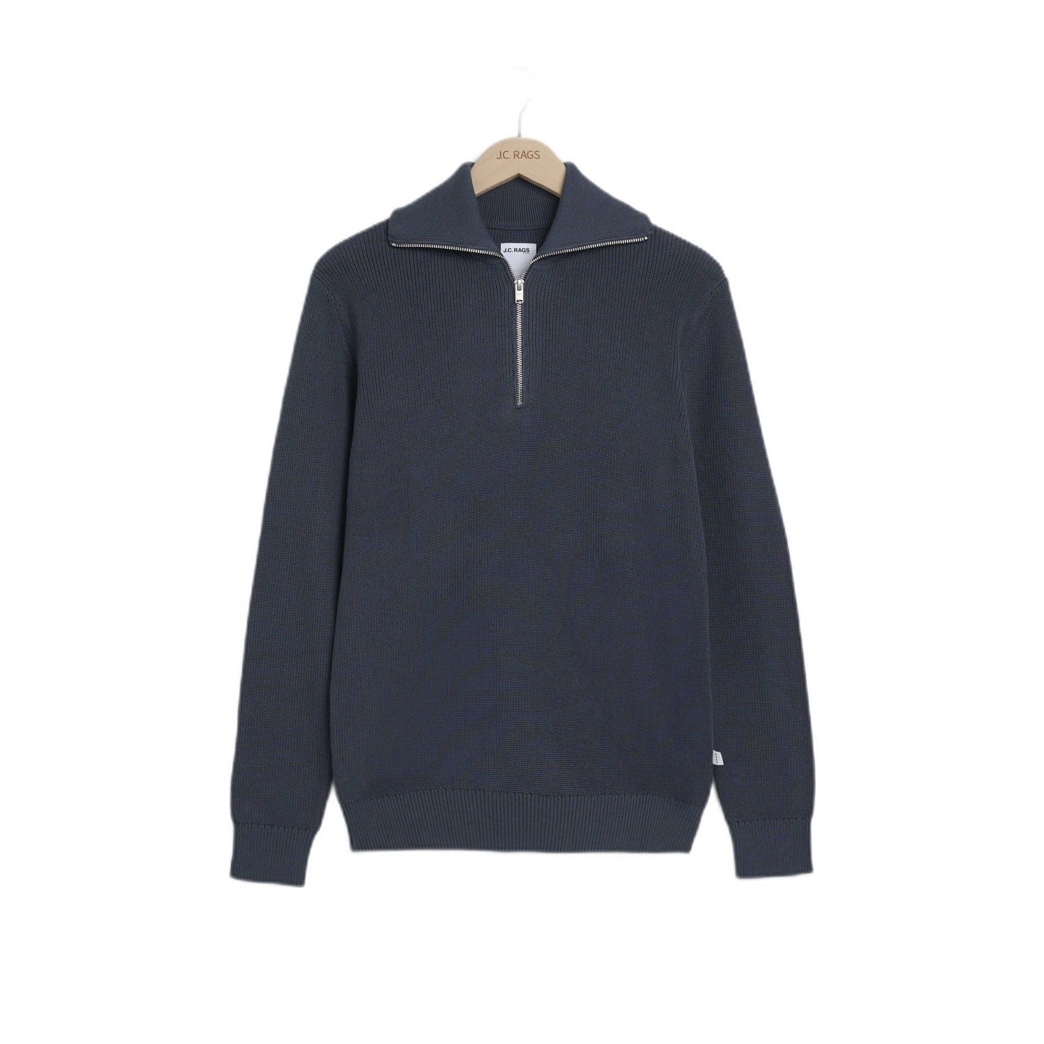 J.C. Rags gebreide trui blauw