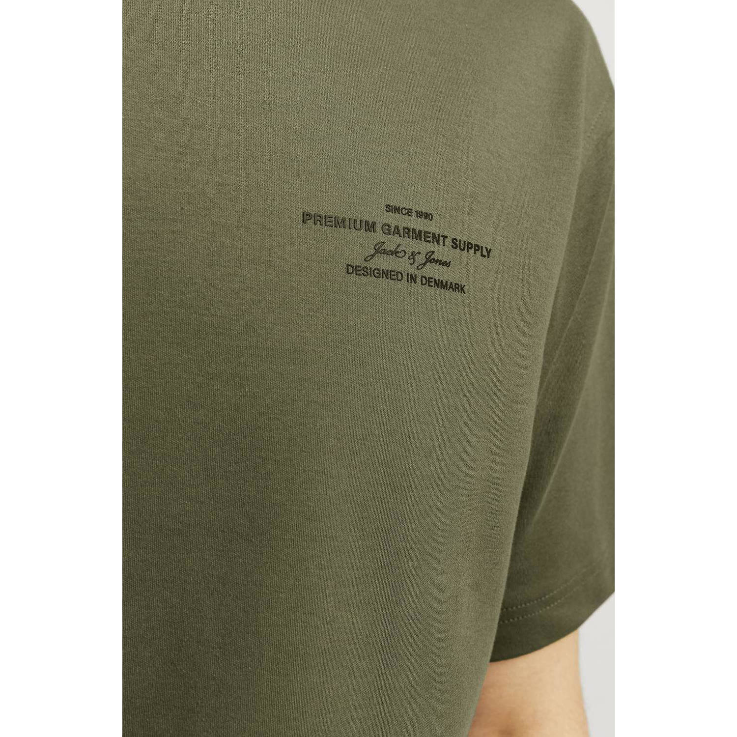 JACK & JONES PREMIUM T-shirt met printopdruk JPRBLACHAD sea turtle