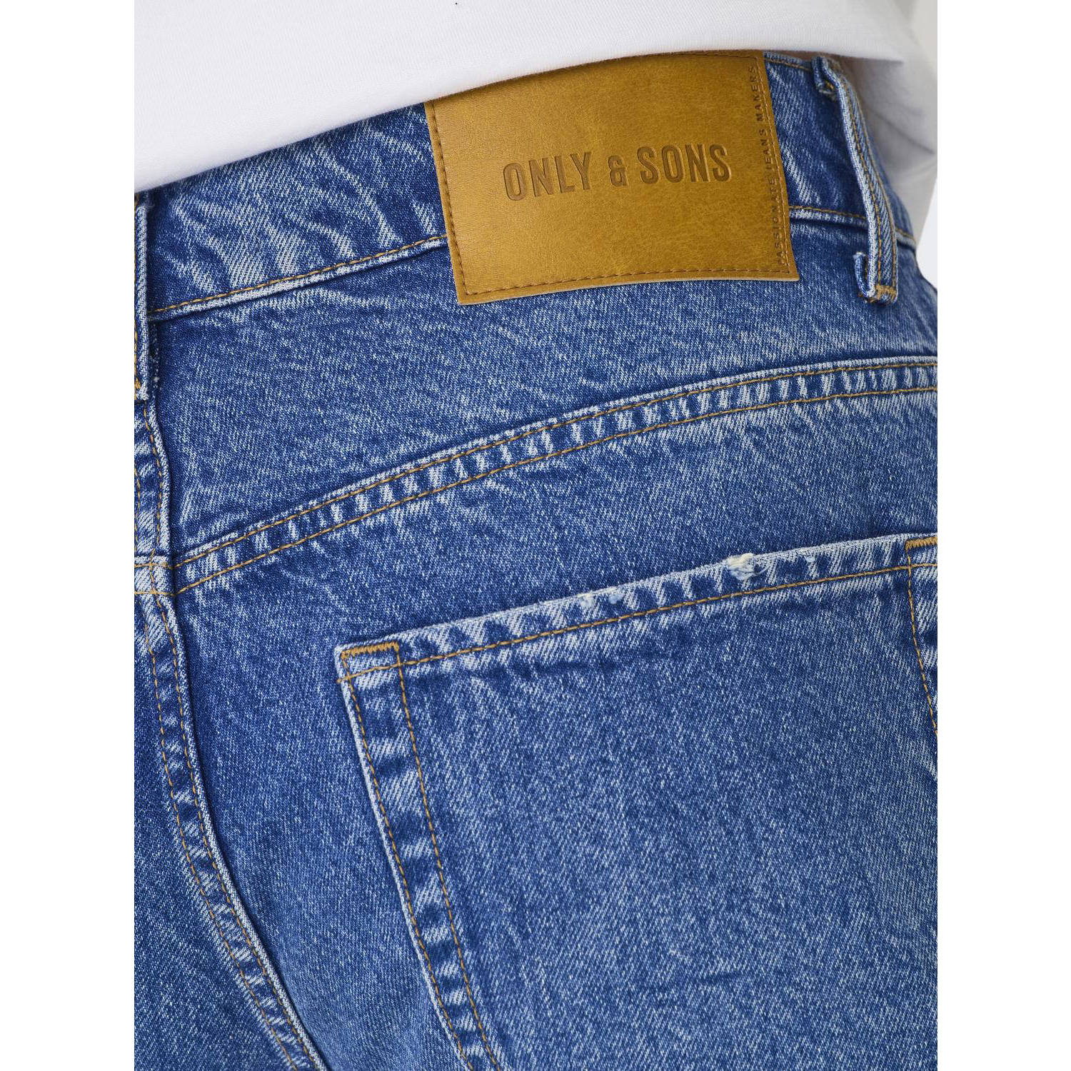 ONLY & SONS straight leg jeans ONSEDGE special bright blue denim