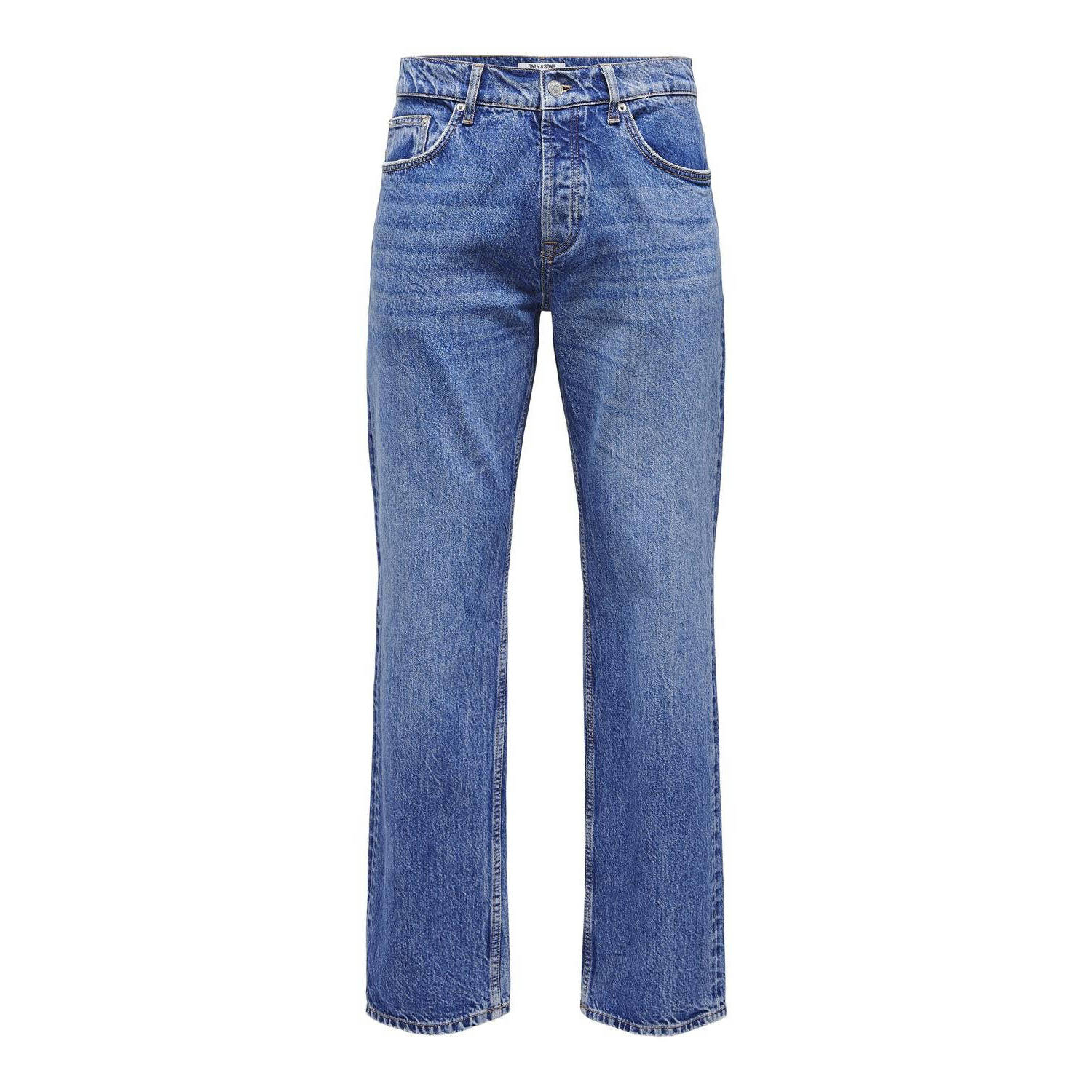 ONLY & SONS straight fit jeans ONSEDGE special bright blue denim