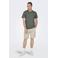ONLY & SONS regular fit T-shirt ONSMAX van katoen groen