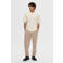Selected loose fit T-shirt SLHLOOSEOSCAR beige
