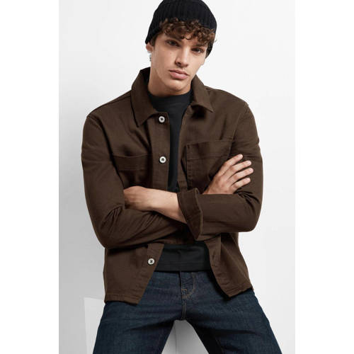 SELECTED HOMME loose fit T-shirt SLHLOOSEOSCAR zwart afbeelding