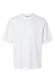 thumbnail: Selected loose fit T-shirt SLHLOOSEOSCAR wit