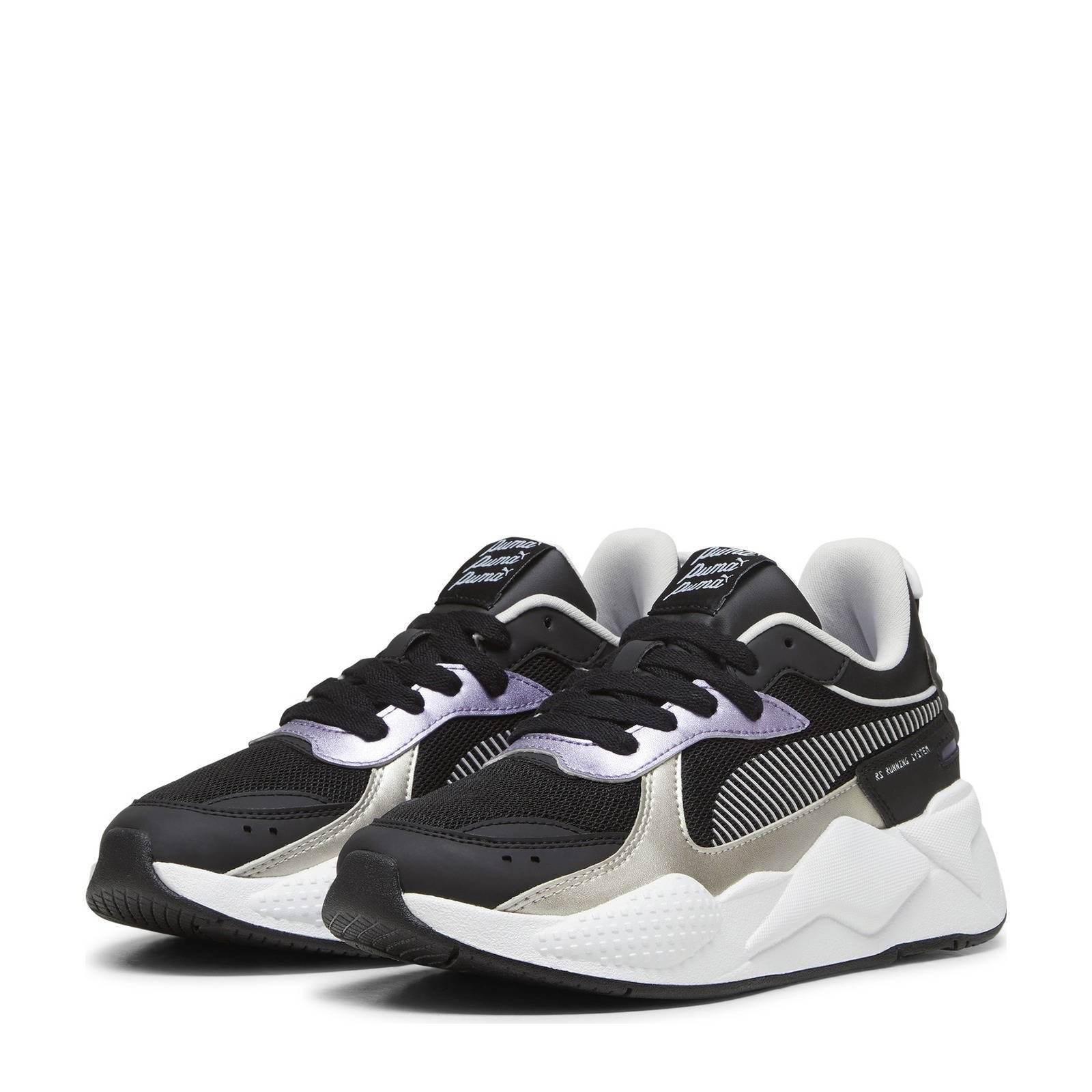 Puma RS X Glow Up sneakers zwart wit wehkamp