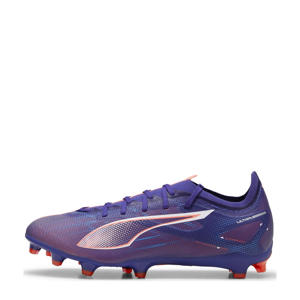Ultra 5 Match senior voetbalschoenen kobaltblau/wit/koraalrood