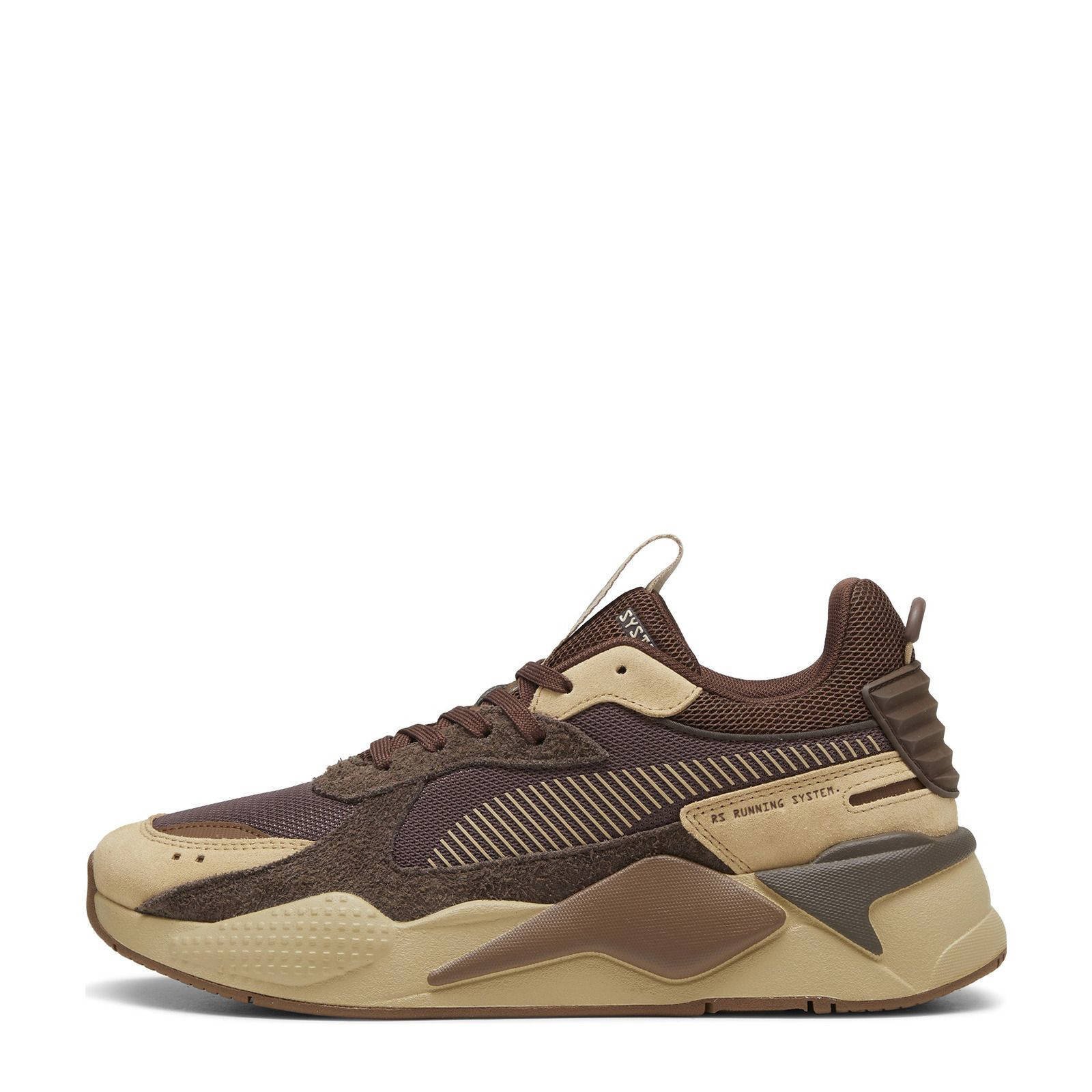 Puma RS X Heritage sneakers donkerbruin zand wehkamp